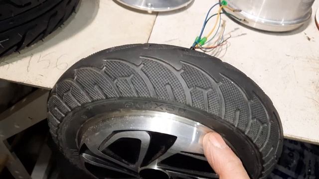 Мотор колесо из гиро скутера, для электро самоката и электротехники. смотреть онлайн