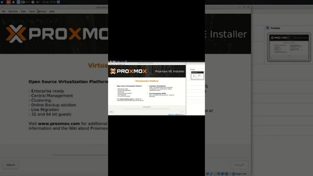 Install Proxmox смотреть онлайн