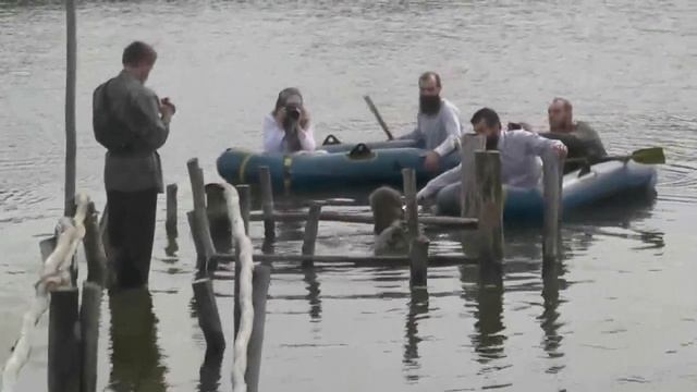 Подготовка к запуску квадрокоптера для съёмки крещения и деревни. Начало съёмки. 10. 07. 2016 смотреть онлайн