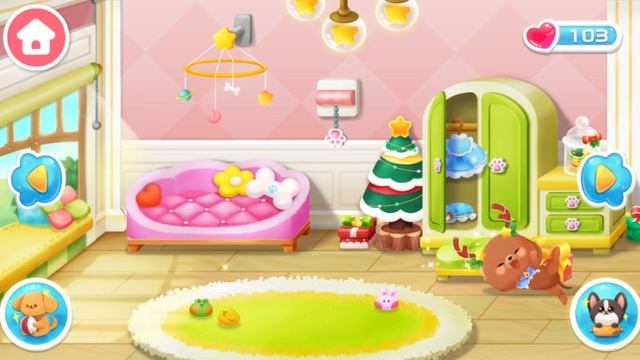 Little Panda: Baby Dog Life - Feed, Bathe, Dress Up and Take Care of Your Dogs - Babybus Game смотреть онлайн