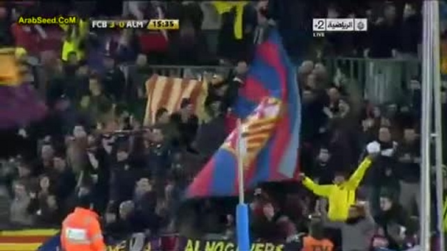 Barcelona 5-0 Almeria 26/01/2011 (Copa Del Rey)