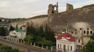 Инкерман. Свято-Климентовский мужской монастырь с высоты.