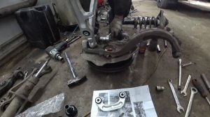 Замена всей передней подвески на Audi A6 C6. Какая стоимость запчастей?