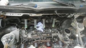 Тест отремонтированной форсунки CDI 0445110106 Mercedes Benz Vito 638