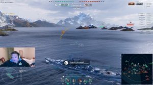 Самый популярный линкор игры Мир Кораблей - Montana