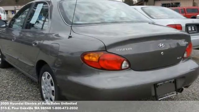 2000 Hyundai Elantra for sale in Oakville смотреть онлайн