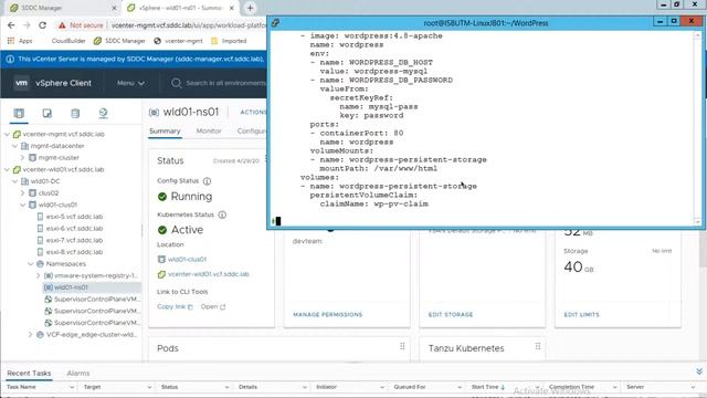 Deploying vSphere Pods: VMware Cloud Foundation with Tanzu смотреть онлайн