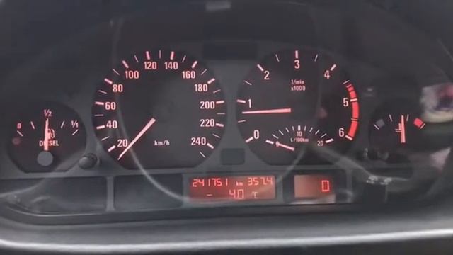 BMW e46 touring, замер расхода топлива, удаление ЕГР. смотреть онлайн