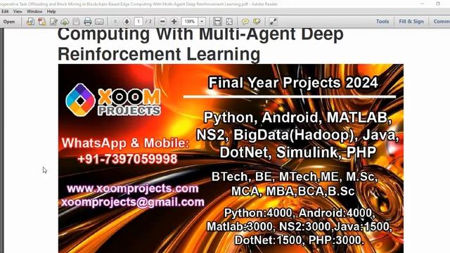 Cooperative Task Offloading and Block Mining in Blockchain Based Edge Computing With Multi Agent De смотреть онлайн