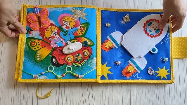 Развивающая книжка #из фетра #развивашки #quietbook  Book #developing Book#2023 #позитив