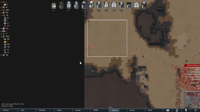 Strip Mining | Rimworld Biotech 500% Sanuophage Part 39 смотреть онлайн