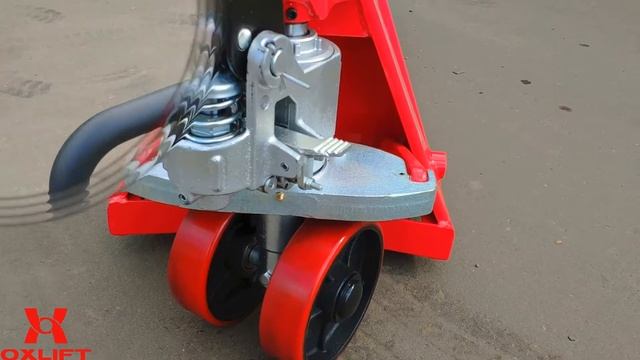 Узковильная Гидравлическая Тележка OX25-PU115(W450) смотреть онлайн