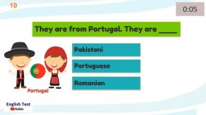 Countries and Nationality Worksheet Quiz