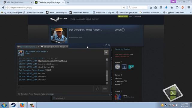 How to trollz your friends on steam with fake vac ban смотреть онлайн