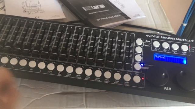 Управление световыми приборами. Eurolite DMX move control 512 / Сцены смотреть онлайн