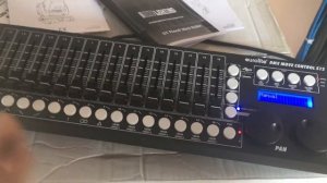 Управление световыми приборами. Eurolite DMX move control 512 / Сцены