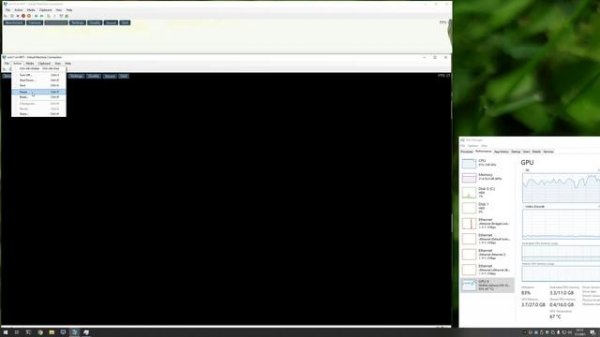 Hyper-V GPU-P partitioning on 4 VMs, Unigine Valley Benchmark