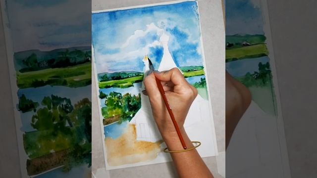 Храм акварелью смотреть онлайн