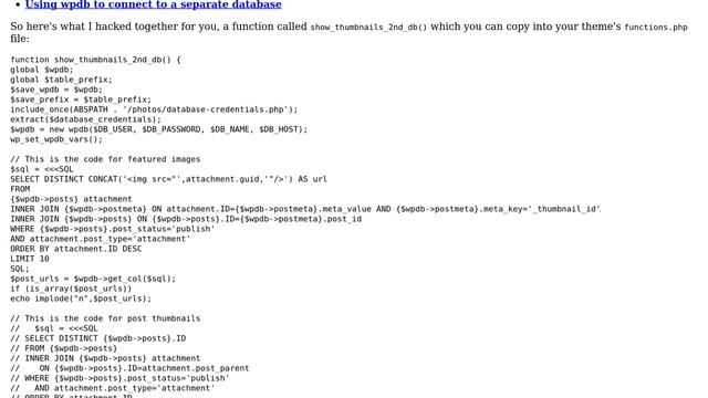 Wordpress: Getting post-thumbnails from another WP site (2 Solutions!!) смотреть онлайн