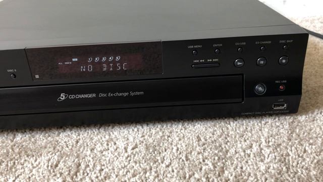 Sony CDP-CE500 5 Compact Disc CD Player Changer смотреть онлайн