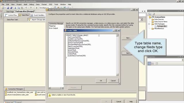 Data Warehouse tutorial. Creating an ETL. смотреть онлайн