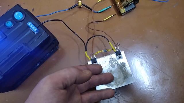 Высоковольтный трансформатор из сердечника от ТДКС