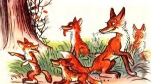 Сказка Петух и краски