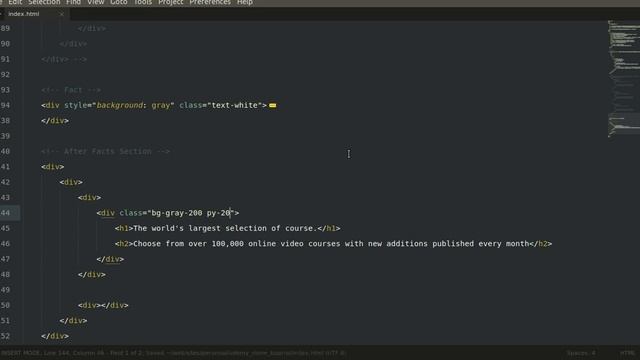 Udemy Home Page Clone: Live Coding using Tailwind CSS. [ Part 4 ] смотреть онлайн