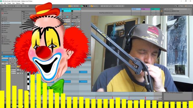 practice: Lee Oskar B natural minor harmonica, AKAI LPK 25 and Ableton Live, harmonica hiphop смотреть онлайн