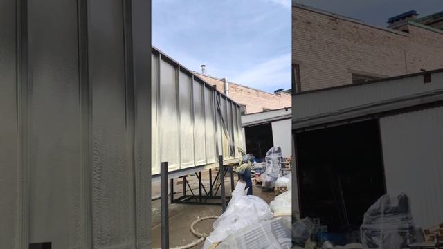 Утепление контейнеров. Daltotherm 40-01. Теплоизоляция контейнера. смотреть онлайн