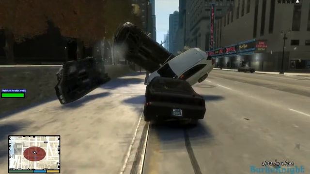 GTAIV KITT vs Liberty City 2 смотреть онлайн