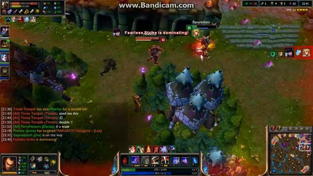 League Of Legends-Escaping with 17 HP!!! смотреть онлайн