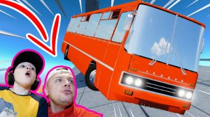 Что БУДЕТ с Икарусом в BeamNG Drive Тест на ПРОЧНОСТЬ Автобуса