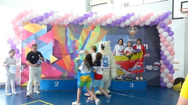 Награждение второго дня соревнований Детской Лиги Плавания Поволжье посвящённые Плотниковой М.В смотреть онлайн