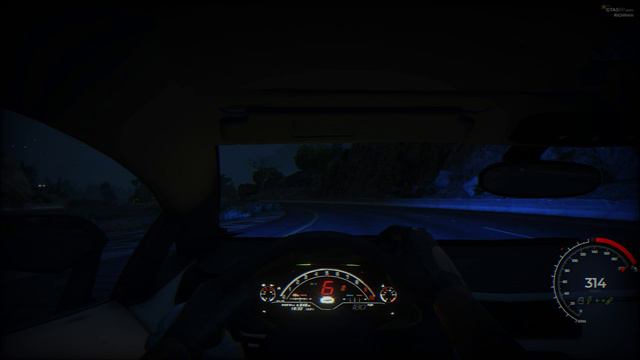 Купил Lamborghini Countach, ночной заезд от первого лица