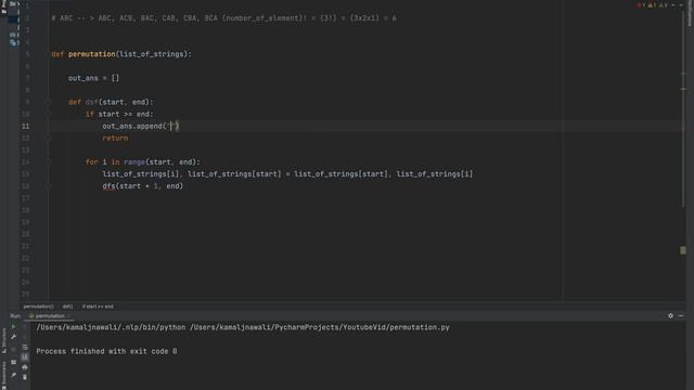Generate Permutation Sequences LeetCode Python смотреть онлайн