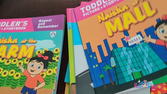 Naisha Books Review I Toddler's Picture + Storybook Repeat & Remember Concept &Vocabulary Enrichmen смотреть онлайн