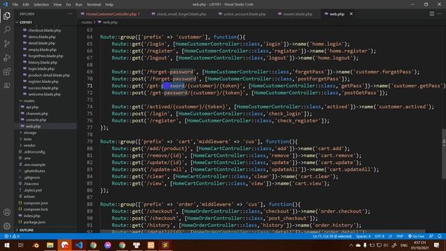 Laravel Send Email - Phàn 6: Gửi email quên mật khẩu và email kích hoạt tài khoản смотреть онлайн