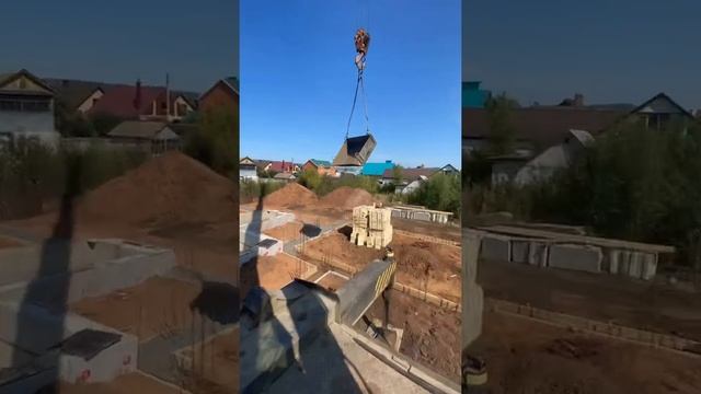 Заливаем фундамент смотреть онлайн