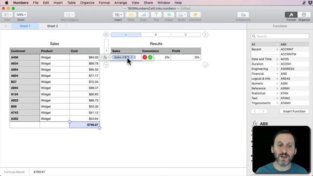 Linking Cells Across Numbers Tables and Sheets (MacMost #1809) смотреть онлайн