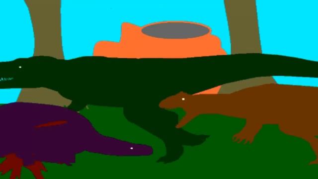 Lationx2599's Tyrannosaurus Rex Vs Allosaurus Fragilis Re-Sounded