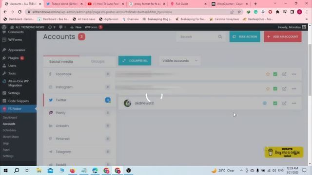 How To Connect Twitter Account On FS Poster | Share WordPress Posts Automatically On Twitter смотреть онлайн
