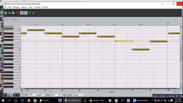 Cathedral Organ, Toccata in C (a la Widor) compose and record in Reaper (DAW) Garritan Orchestra смотреть онлайн
