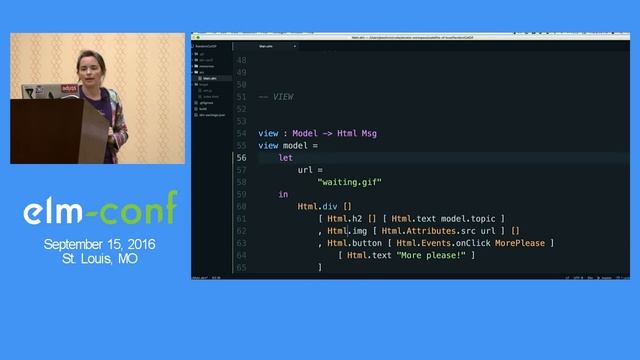 "The Clockwork Gardener: Growing an Elm App With Templates" by Jessica Kerr смотреть онлайн