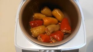 Фаршированный перец в мультиварке
