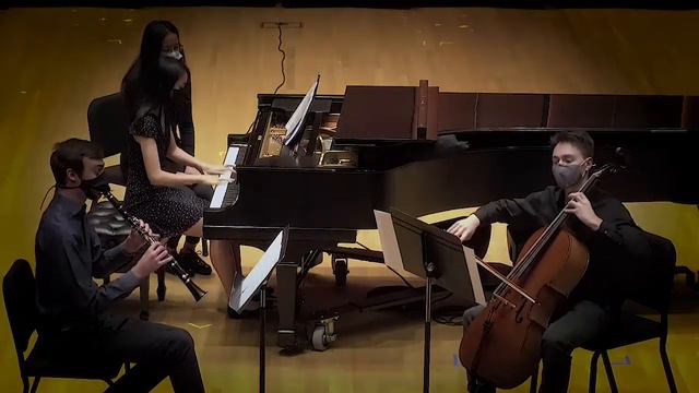 Fauré Clarinet Trio Op. 120 1. Allegro, ma non troppo смотреть онлайн