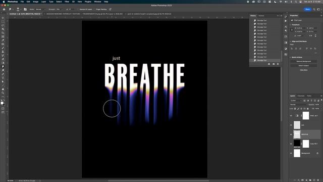 Photoshop Gradient Map Text Effect смотреть онлайн