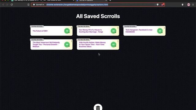 Scrroll In v2.5 - An extension to save scroll position of a webpage смотреть онлайн