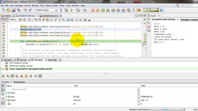 26 Curso de java desde cero (Práctica) by Cus: Coleccion ArrayList, add, get, set, Iterador смотреть онлайн