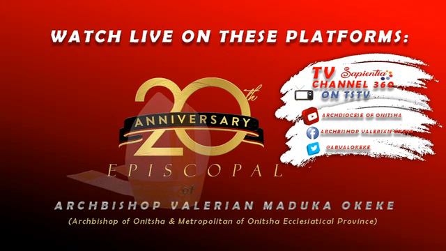20th Episcopal Consecration Anniversary Holy Mass of Archbishop Valerian M. Okeke смотреть онлайн
